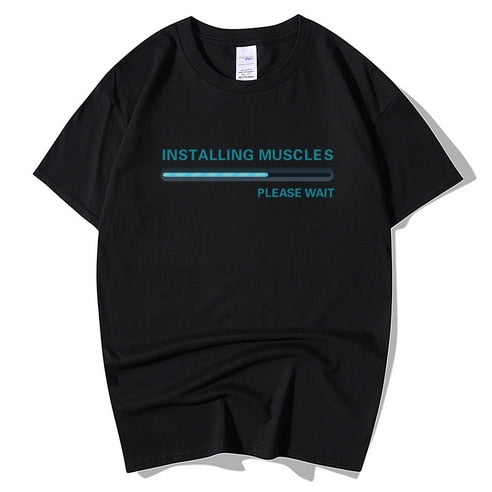 Installing T Shirt