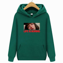 Load image into Gallery viewer, Life is Boring Hoodies