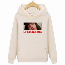 Load image into Gallery viewer, Life is Boring Hoodies