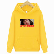 Load image into Gallery viewer, Life is Boring Hoodies